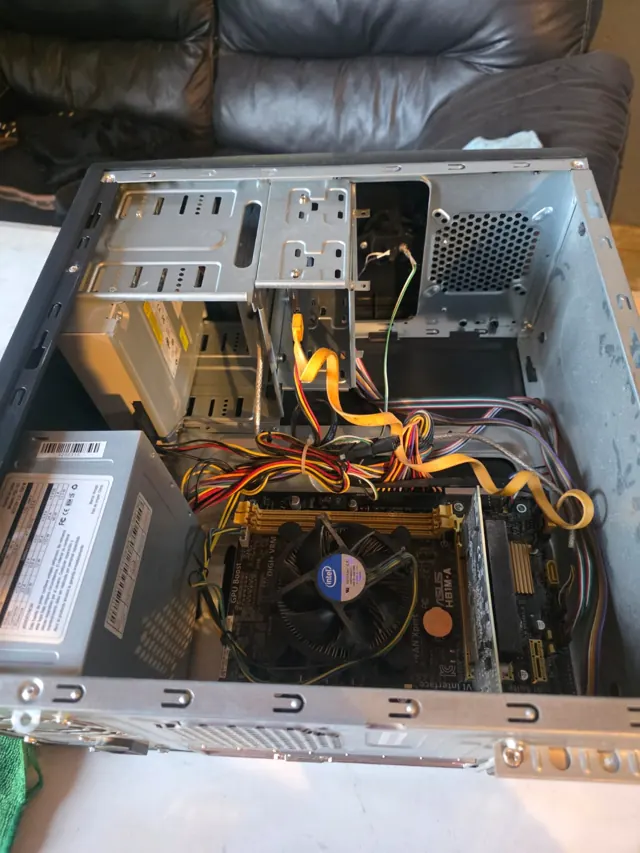 Mantenimiento de PC · Después. Equipo limpio y optimizado después del mantenimiento.
